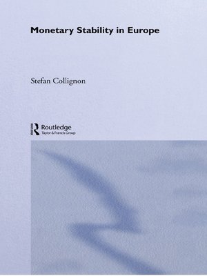 cover image of Monetary Stability in Europe
